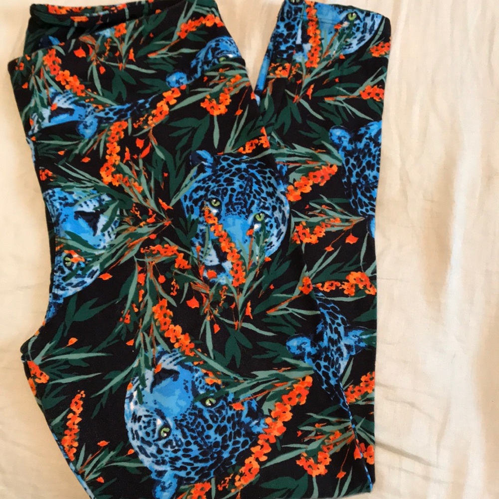 Lularoe TC leopard print leggings